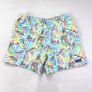 Patagonia Funhoggers® Shorts Youth XL Multi-Color Retro Cotton Trunks